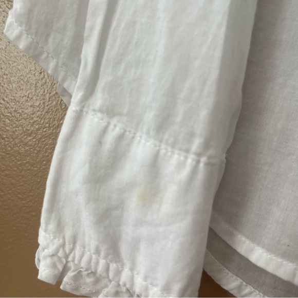 Ralph Lauren Kids White Long Sleeve Button-Up Shirt size 10 - Picture 6 of 8